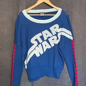 Women's Star Wars Crewneck Retro Sweater Size M
